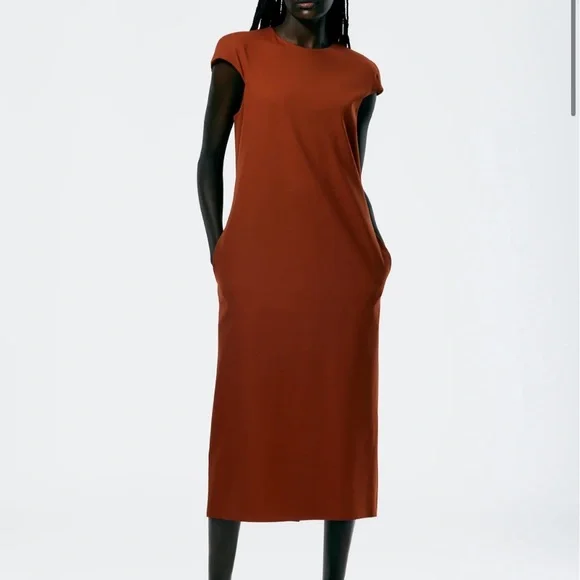 Tibi Compact Ultra Stretch Knit Lean Sleeveless Dress - Picture 1 of 6